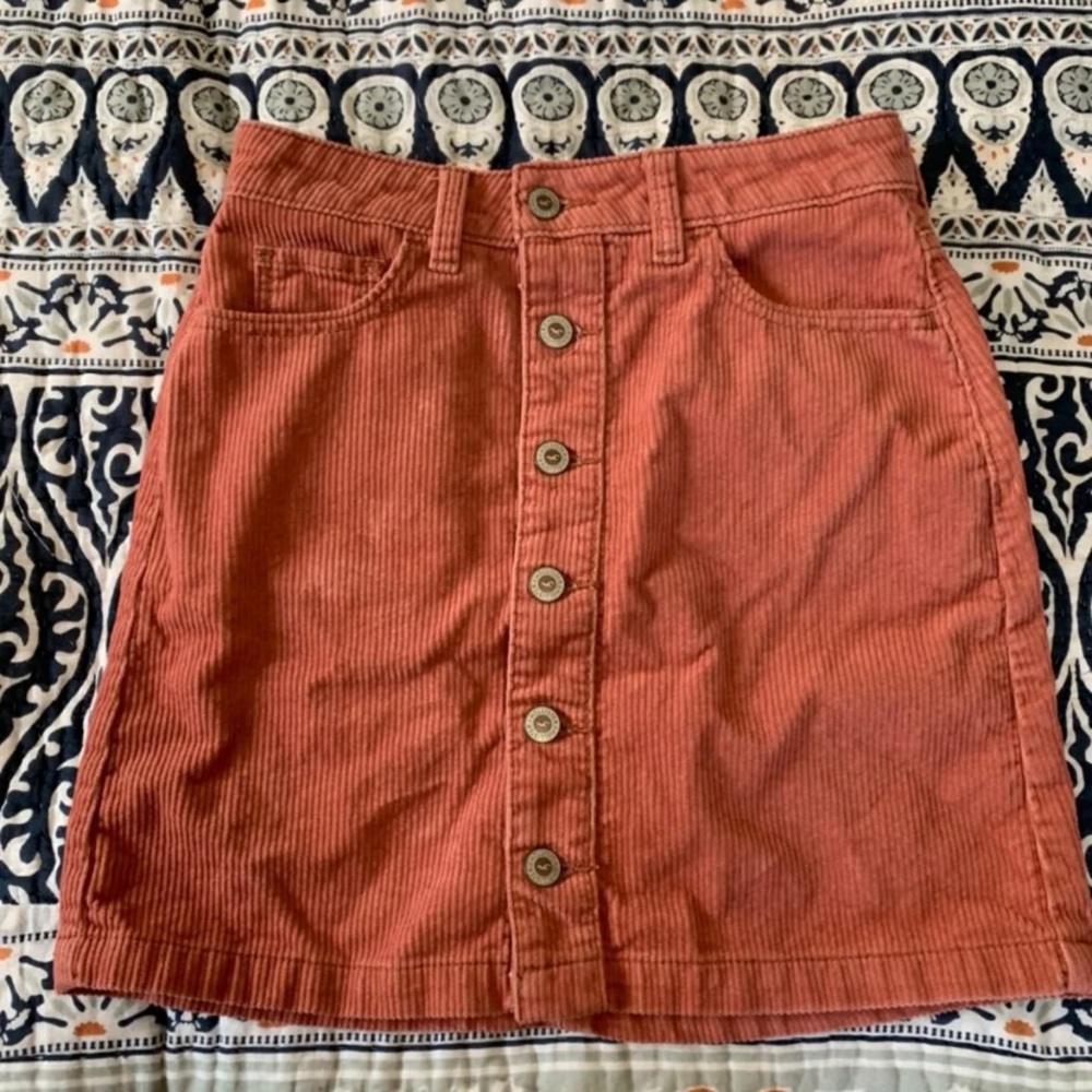 Button Up Skirt